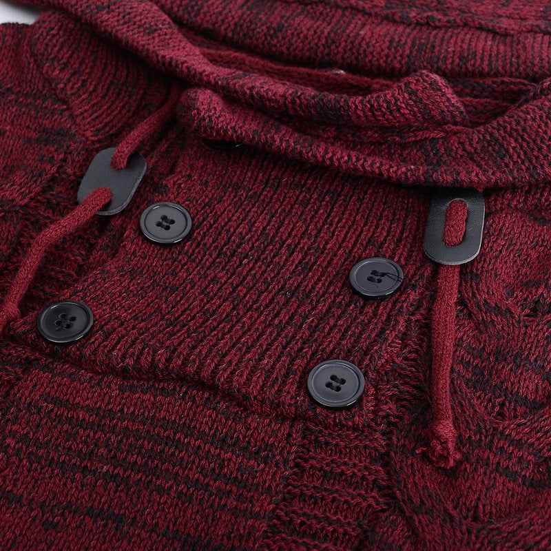 Turtleneck Hooded Sweater - Cozy Style for Every Season