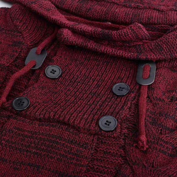 Turtleneck Hooded Sweater - Cozy Style for Every Season