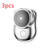 Mini Portable Face Cordless Shavers Rechargeable USB - Swefashionstore