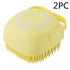 Silicone Dog Bath Massage Gloves Brush Pet Cat Bathroom Cleaning Tool Comb Brush For Dog Can Pour Shampoo Dog Grooming Supplies - Swefashionstore