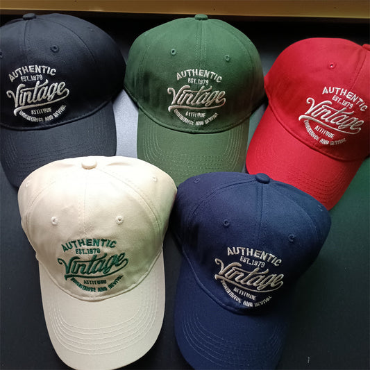 EUROPEAN And AMERICAN Letter Embroidery Baseball Cap