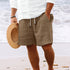 Stripe Print Shorts Summer Fashion Drawstring Sweatpants Casual Clothing For Men - Swefashionstore
