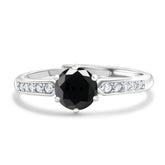 S925 Sterling Silver Moissanite Luxury Four-claw Couple Ring - Swefashionstore