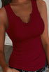 SUMMER Casual Ribbed White Sleeveless Tank Top For Women - Swefashionstore