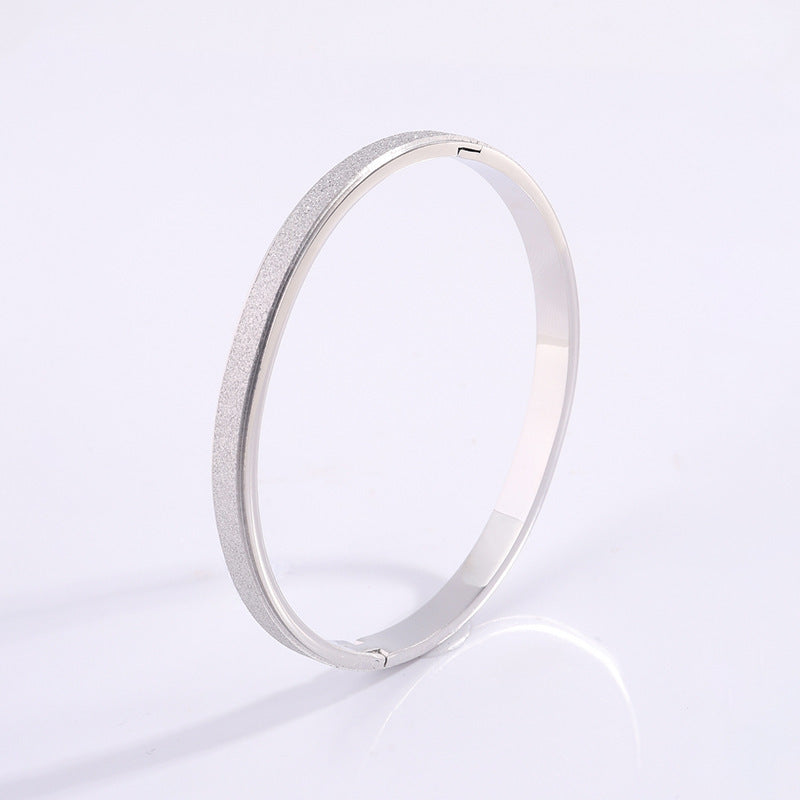 Titanium Steel Bracelet Starry Frosted Jewelry - Swefashionstore