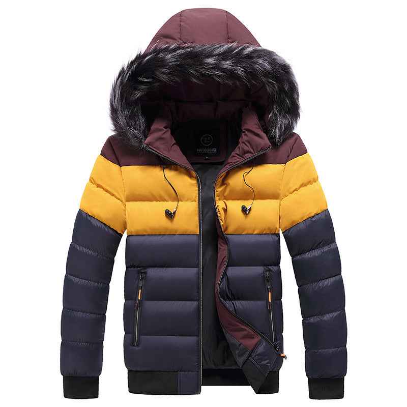 Hooded jacket men&