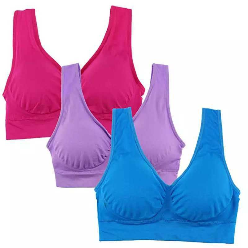 Frauen YOGA Tank Tops SPORT Bh Workout Fitness