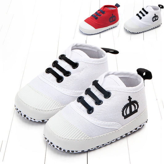 CANVAS Baby Shoes With ELASTIC BANDS