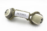 Pet Dumbbell Rope Tennis Ball Chew Toys Teeth Cleaning - Swefashionstore
