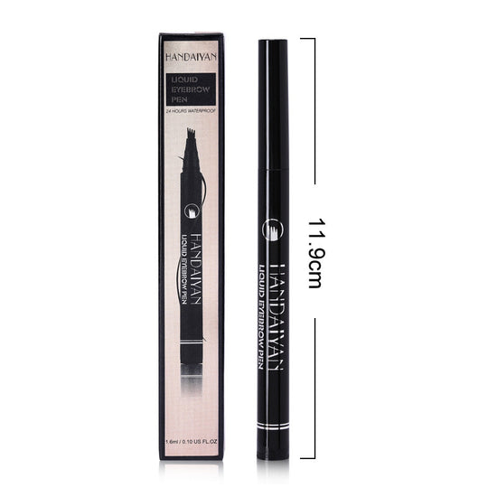 Four-head Eyebrow Pencil Liquid Eyebrow Pencil Tattoo Eyebrow Pencil Eyebrow Pencil 4-head Eyebrow Pencil Four-jaw Eyebrow Pencil - Swefashionstore
