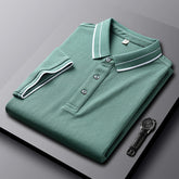 SUMMER Lapels Short-sleeved T-shirt SLIM Fit Casual Polo Shirt - Swefashionstore