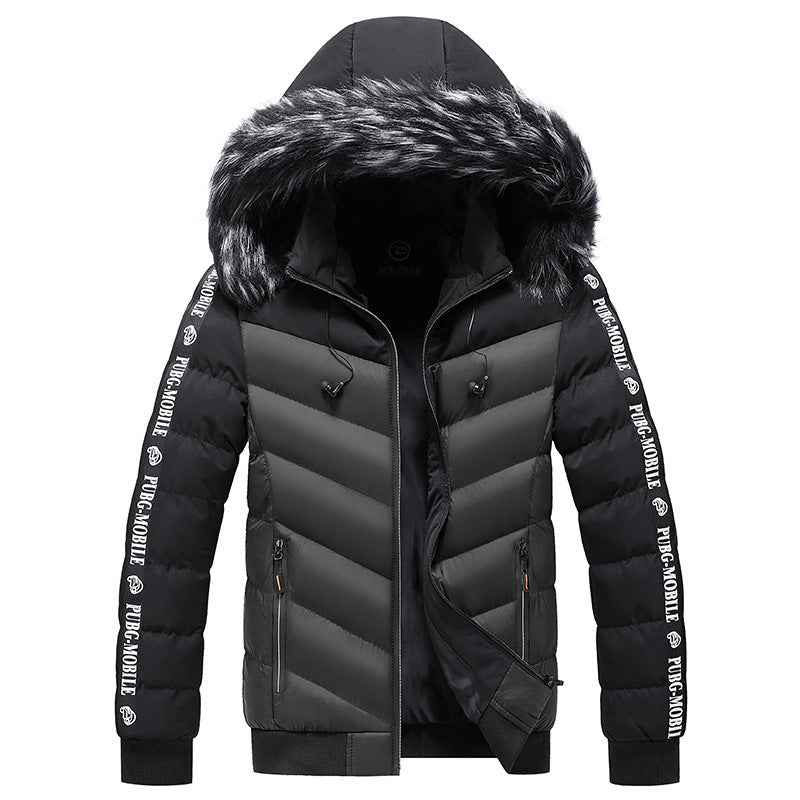 Hooded jacket men&