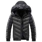 Hooded jacket men&