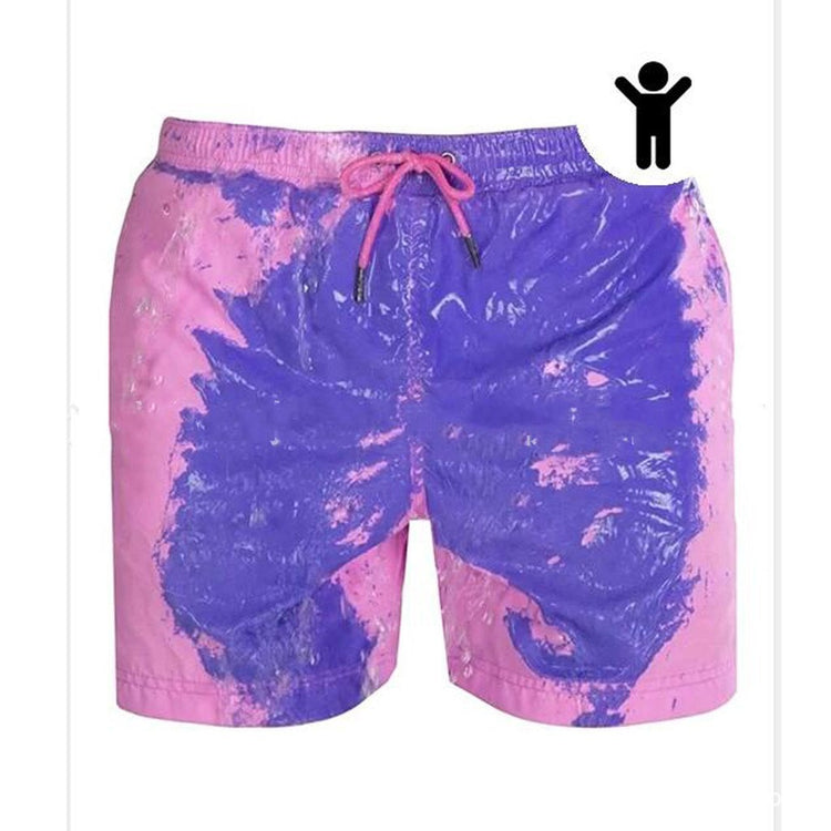 Magical Change Color Beach Shorts - Swefashionstore