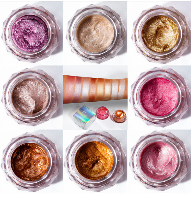 Face Highlighter Jelly Gel Mermaid Eyeshadow Glow Body Glitter - Swefashionstore