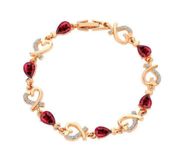 Love Bracelet With Rhinestones