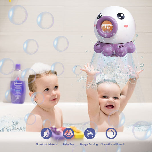 OCTOPUS Fountain Bath Toy Water JET Rotating Shower Bathroom Toy