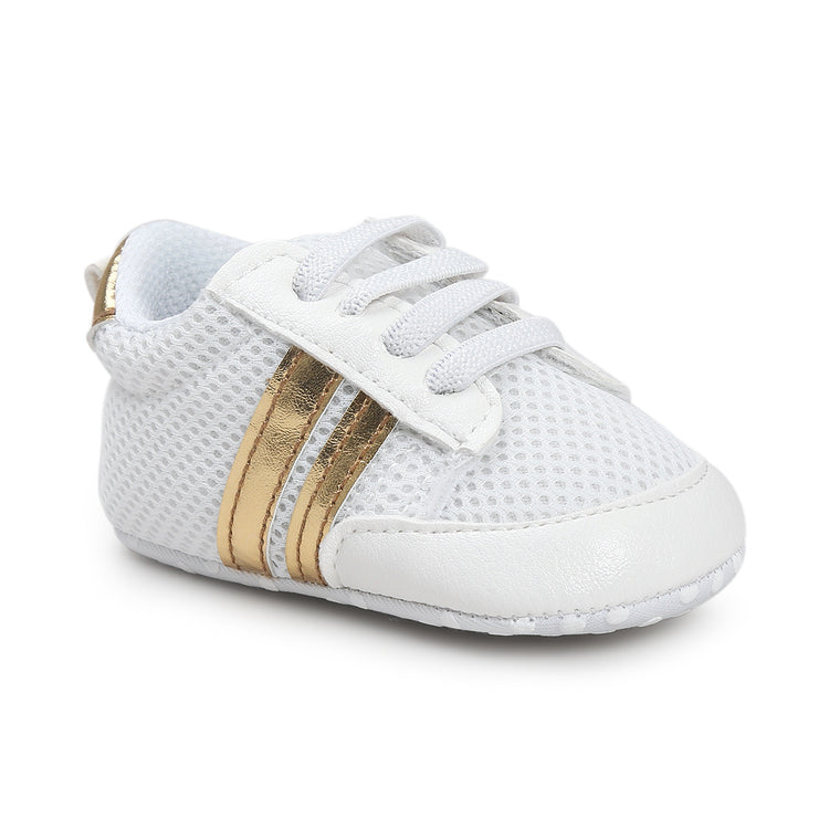 Baby Boy Girl Moccasins Shoes Infant PU Leather Non-slip Soft Newborn Sneakers - Swefashionstore
