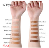LangManni Makeup Liquid Foundation Oil Control Concealer - Swefashionstore