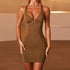 V-neck Dress INS Fashion Backless Short Dress - Swefashionstore