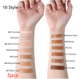 LangManni Makeup Liquid Foundation Oil Control Concealer - Swefashionstore