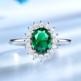 Threecolor Baby Stone Ring Women - Swefashionstore