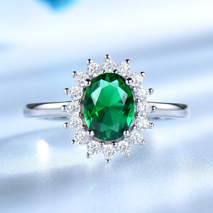Threecolor Baby Stone Ring Women - Swefashionstore