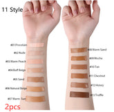 LangManni Makeup Liquid Foundation Oil Control Concealer - Swefashionstore
