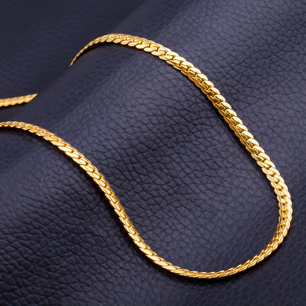 5MM Full Side 18K Necklace - Swefashionstore