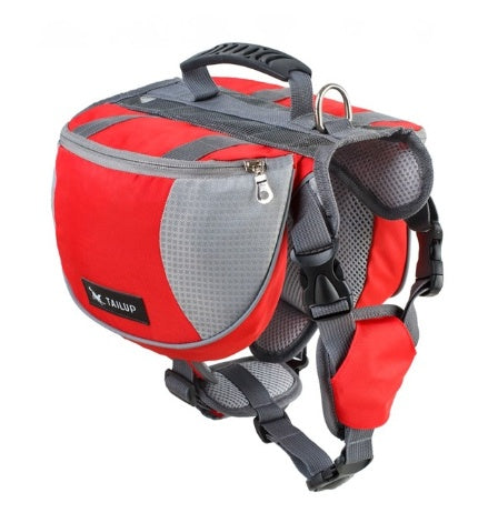 Haustiergeschirr Outdoor mit Rucksack
