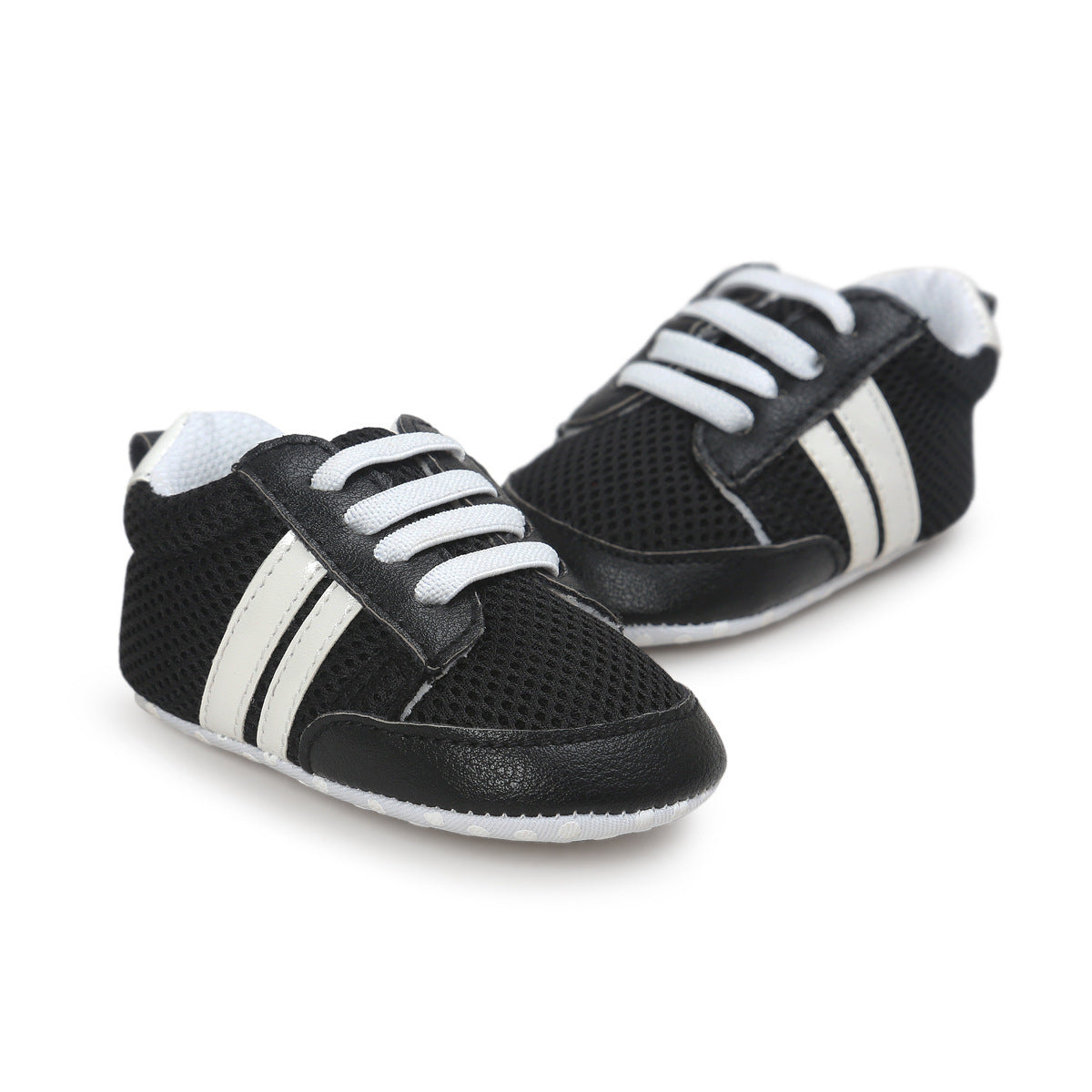 Baby Boy Girl Moccasins Shoes Infant PU Leather Non-slip Soft Newborn Sneakers - Swefashionstore