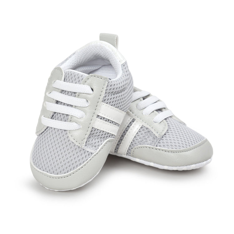 Baby Boy Girl Moccasins Shoes Infant PU Leather Non-slip Soft Newborn Sneakers - Swefashionstore