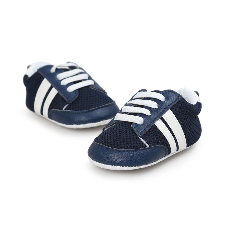 Baby Boy Girl Moccasins Shoes Infant PU Leather Non-slip Soft Newborn Sneakers - Swefashionstore