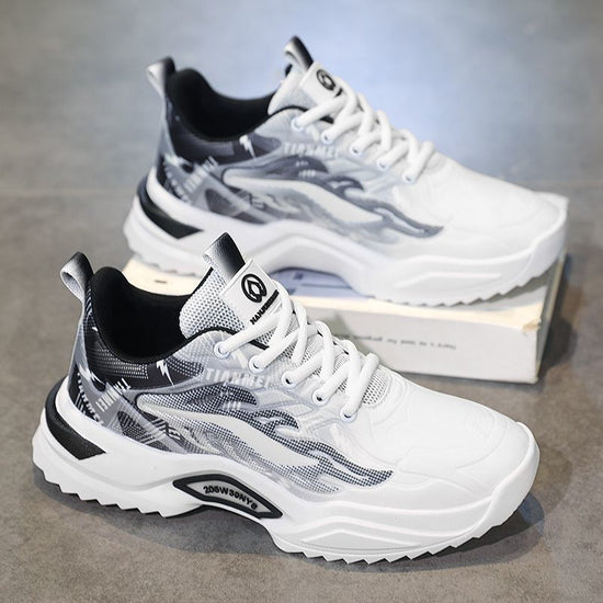 Spring Student Sports Casual Mesh Clunky Versatile Trendy Shoes Breathable Shoes Men - Swefashionstore