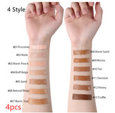 LangManni Makeup Liquid Foundation Oil Control Concealer - Swefashionstore