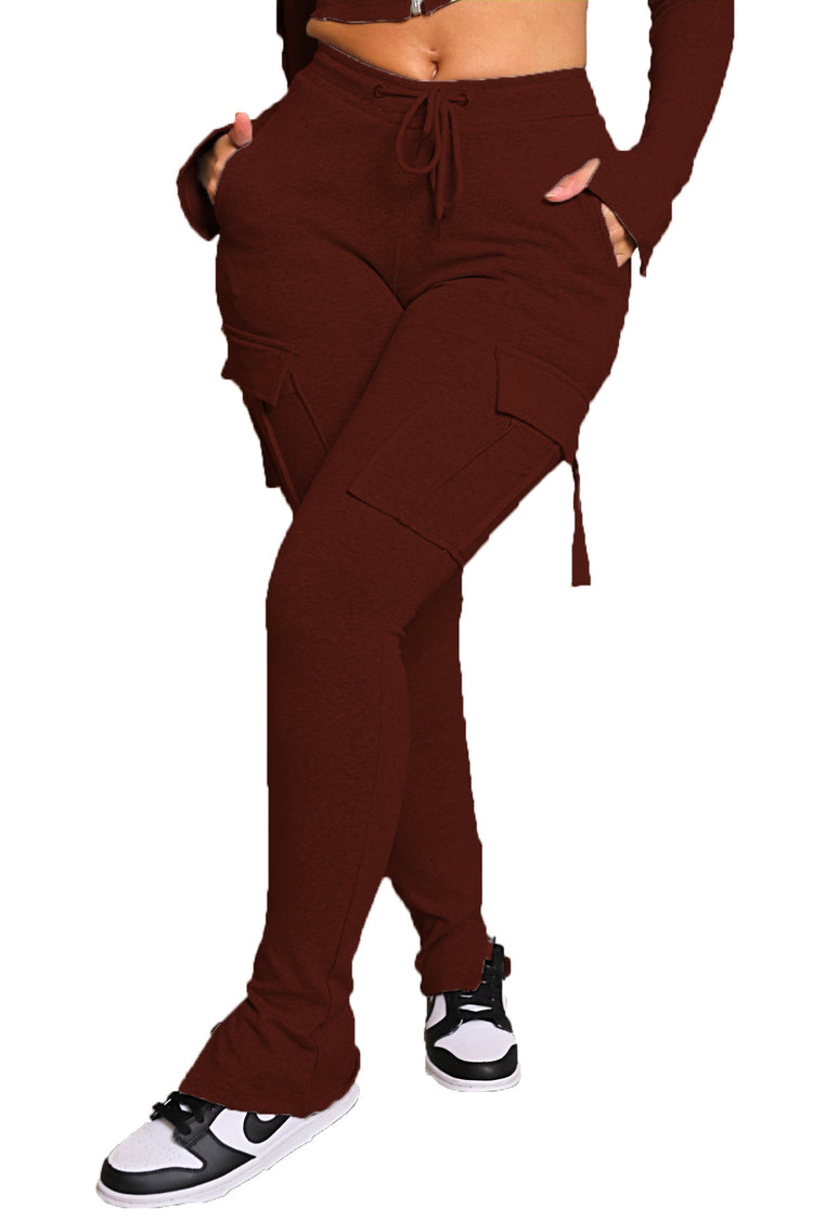 Cargo Pants With Pockets High Waist for Stylish Comfort - Swefashionstore