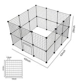 Pet fence environment-friendly metal - Swefashionstore