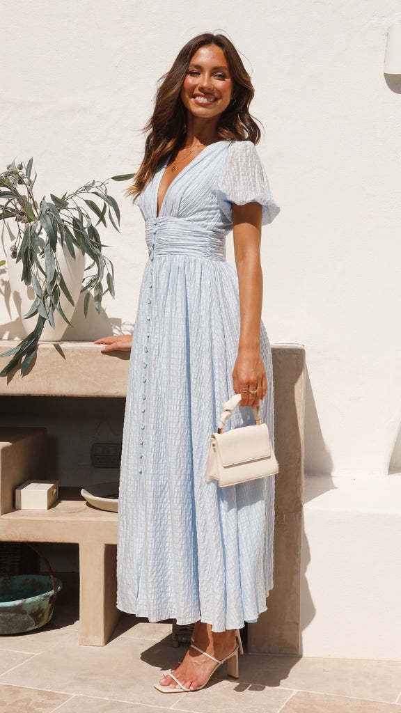 V-neck Short-sleeved Dress for Summer Fashion - Swefashionstore