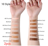 LangManni Makeup Liquid Foundation Oil Control Concealer - Swefashionstore