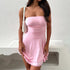 Y2K Tube-top Short Dress - Swefashionstore