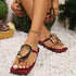 Plus Size Flip-flops Buckle Sandals for Ultimate Comfort and Style - Swefashionstore
