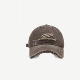 STREET Make Old Ripped Denim Baseball Cap - Swefashionstore