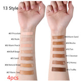 LangManni Makeup Liquid Foundation Oil Control Concealer - Swefashionstore