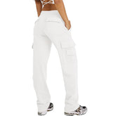 Multi-pocket Cargo Pants Casual Loose Sports Fitness Wide Leg Pants - Swefashionstore