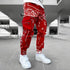 BESTSELLER Print Trousers LOOSE Casual WIDE-LEG Harem Pants - Swefashionstore