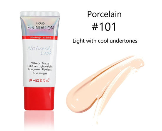 Matte, Silky, Tube Liquid Foundation, Ladies Products - Swefashionstore