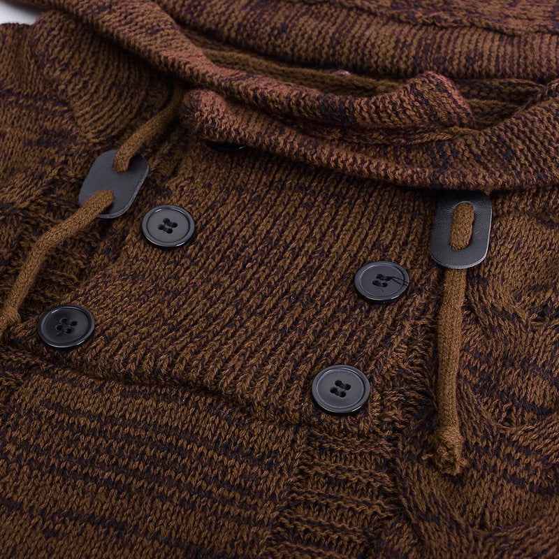 Turtleneck Hooded Sweater - Cozy Style for Every Season