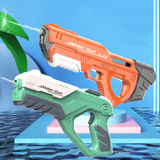 SUMMER High-Tech Continuous Engine Electric Water Gun Toy
