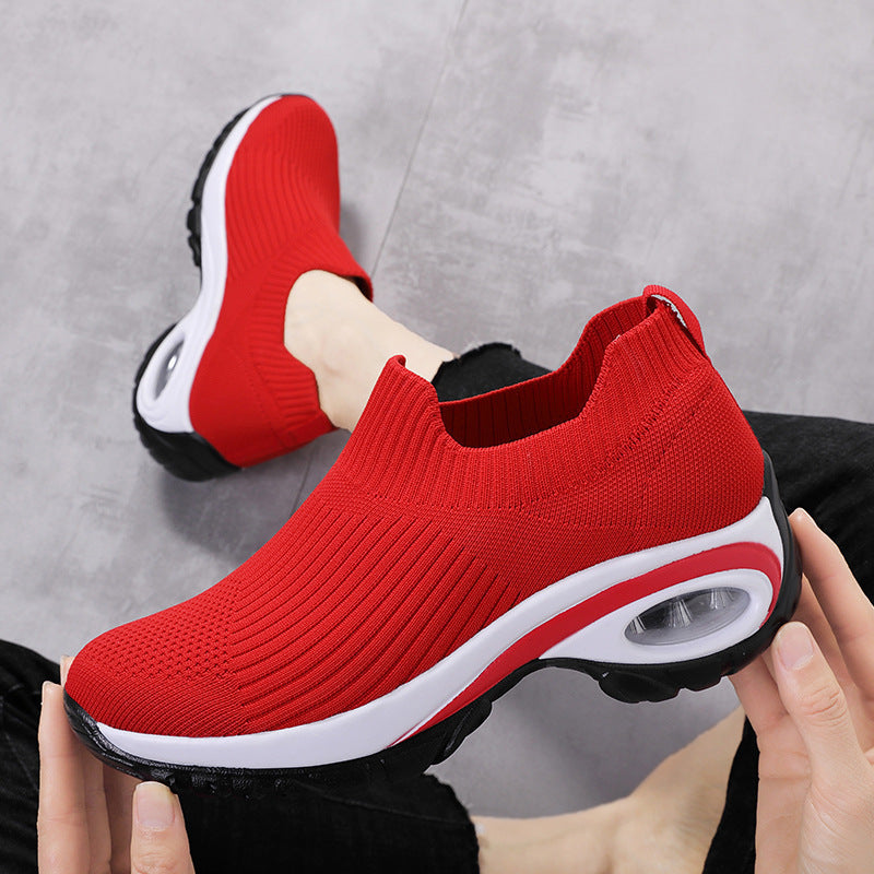Women Sneakers Mesh Breathable Running Shoes - Swefashionstore