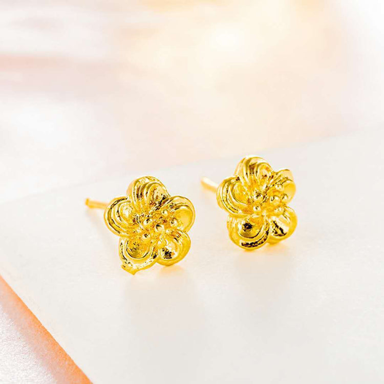24K Gold Plated Earrings Euro Gold Jewelry New Popular Earrings - Swefashionstore